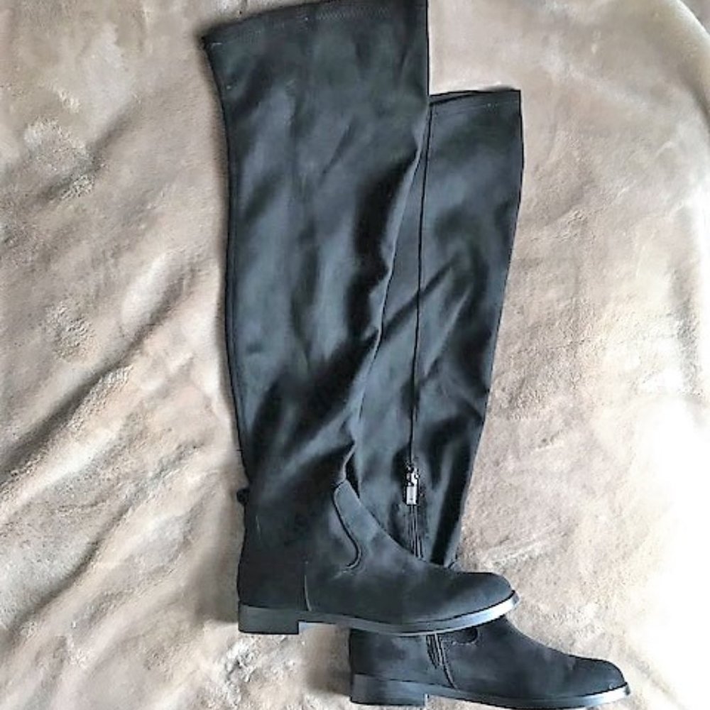 REACTION Kenneth cole Black OTK boots 8 never worn no tags